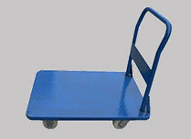 手推平板車