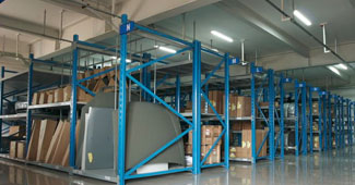 定制汽配行業(yè)專用貨架，杭州昶宏貿(mào)易與勝通攜手共贏