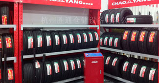 浙江華策汽車公司，用上了高大上的專用汽配貨架