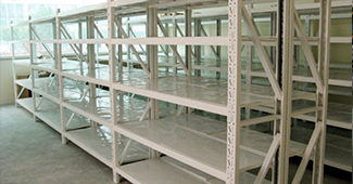 中型貨架，入駐海圣醫(yī)療器械倉庫