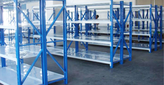 服裝倉(cāng)庫(kù)中型貨架  勝通與西納維思服飾再續(xù)前緣