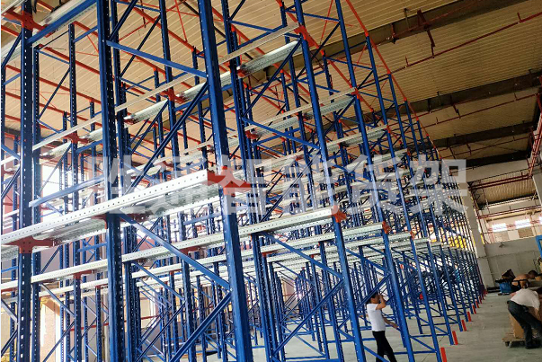 樂清市精泰緊固件有限公司貫通式貨架順利竣工