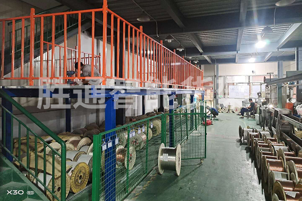 恭祝寧波日月電線電纜喜提鋼平臺一座