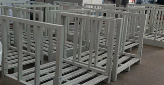 杭州航民錢江染整給自家倉庫換上了質(zhì)量更可靠的勝通面料框！