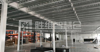 寧波某電子企業(yè)用上勝通的鋼平臺(tái)后，倉(cāng)儲(chǔ)性能大大提升！