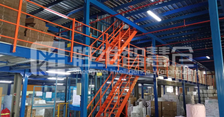 一款每平方承重500kg的鋼平臺，讓安徽某新材料企業(yè)倉儲大升級