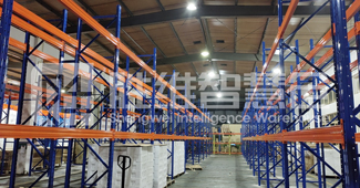 儲存量5420個貨位，這款重型貨架助力電機企業(yè)倉儲升級！