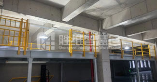 臺(tái)州汽配企業(yè)巧用鋼平臺(tái)貨架，倉(cāng)儲(chǔ)辦公兩不誤！