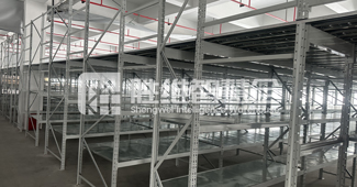 1330㎡變身雙層倉！閣樓貨架助湖州車企降本提效