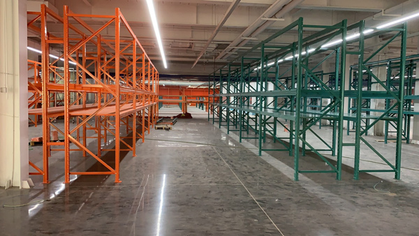 奧卡姆拉重型貨架現(xiàn)場