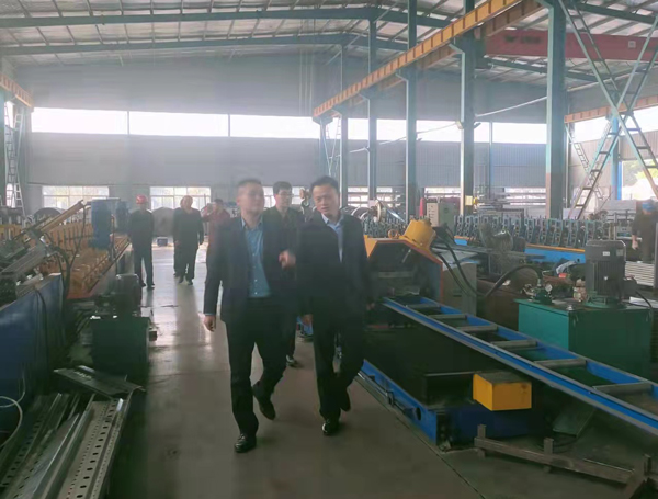 熱烈歡迎馬鞍山郭副縣長一行親臨勝通馬鞍山工廠參觀指導(dǎo)2